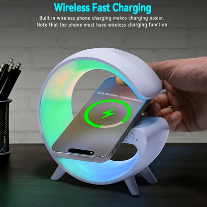 Wireless Charger Alarm Clock